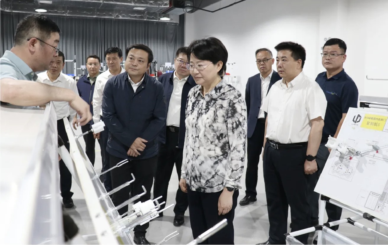 秦凤玉调研谯城区重点企业建设运行情况